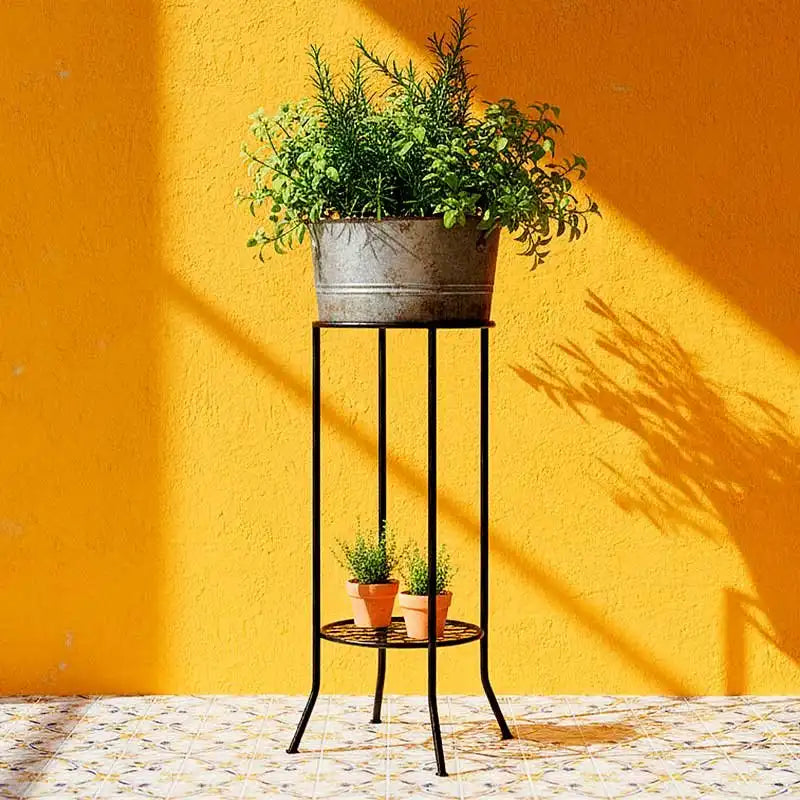 Base alta para macetas para exterior diseño con cuatro patas | Herralex