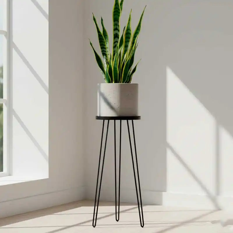 Base alta para macetas para interior o exterior diseño minimalista